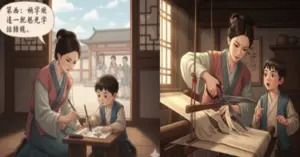 ''Nhân chi sơ tính bản thiện'' Con trẻ sinh ra tâm sáng đẹp như một tờ giấy trắng. Giáo dục là tạo môi trường tràn đầy năng lượng yêu thương để giữ đức.