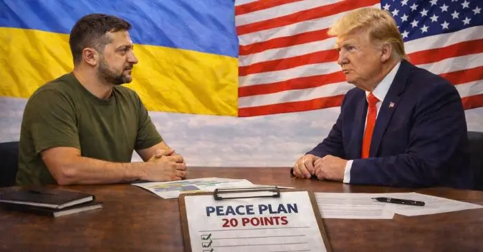 Đề xuất hòa bình 20 điểm do Tổng thống Ukraine Volodymyr Zelenskiy công bố