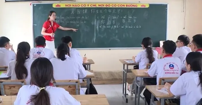 Chương trình tiếng Trung vào chính khóa tại Trường Đông Bắc Ga