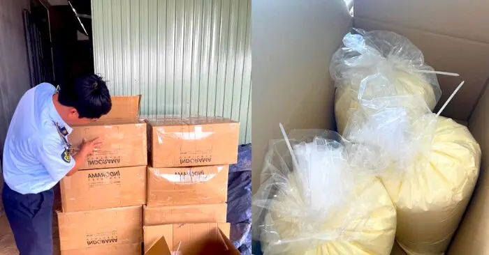kem làm trắng da không nguồn gốc