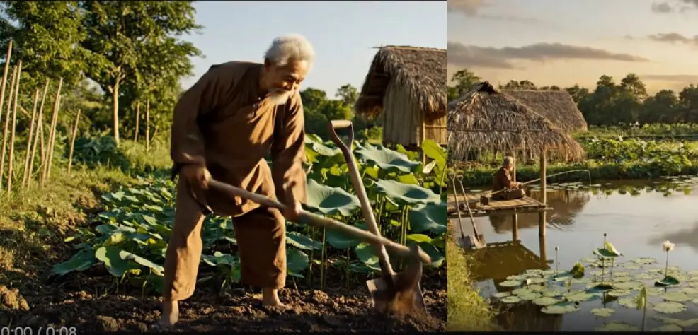 “Một mai một cuốc một cần câu” – Triết lý sống nhàn giữa thời loạn