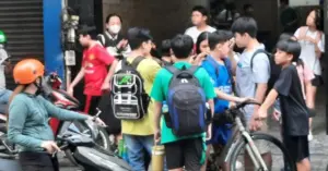áp lực điểm số