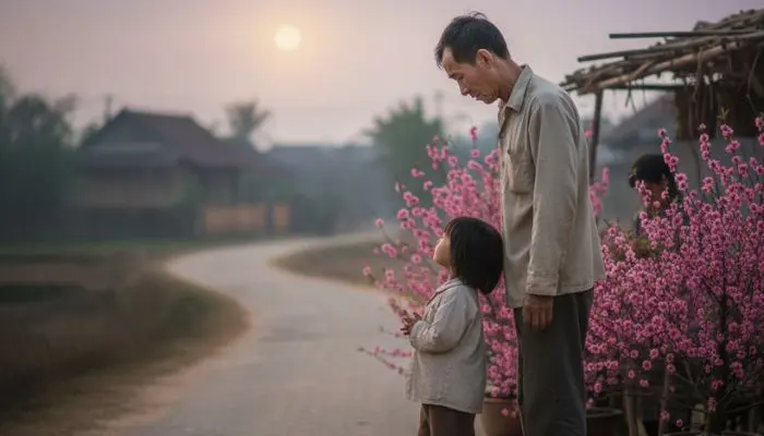Bài thơ Tết tôi nghèo