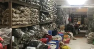 Hoa quả khô không rõ nguồn gốc