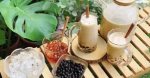 nghiện trà sữa