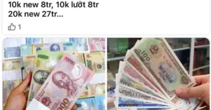 lừa đảo đổi tiền lẻ