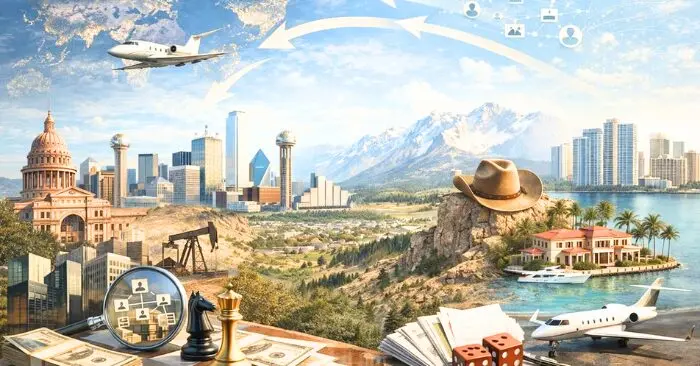 Di chuyển tài sản: 165.000 triệu phú thế giới đang ồ ạt đổi nơi ở