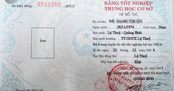 Lãnh đạo xã tại tỉnh Quảng Trị học lớp 10 dù chưa tốt nghiệp cấp hai