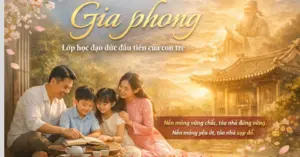 Gia phong nền tảng của gia đình ổn định quốc gia hưng thịnh
