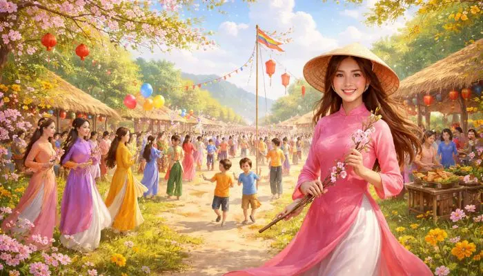 Bài thơ Bức họa tháng Ba