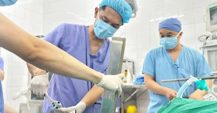 tai nạn máy xay thịt