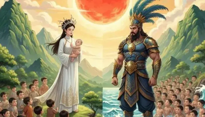 Bài thơ Dòng giống tộc Việt