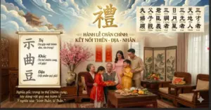 Hành Lễ chân chính là khi con người biết sống đúng vị trí của mình, giữ đạo đức trong tâm và hòa mình vào trật tự của vũ trụ.