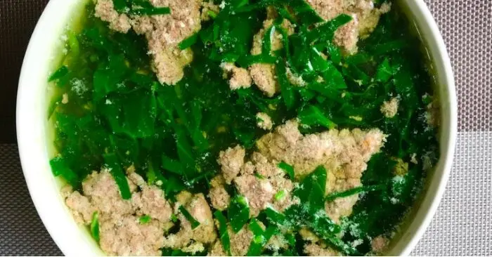 giá trị dinh dưỡng của canh cua