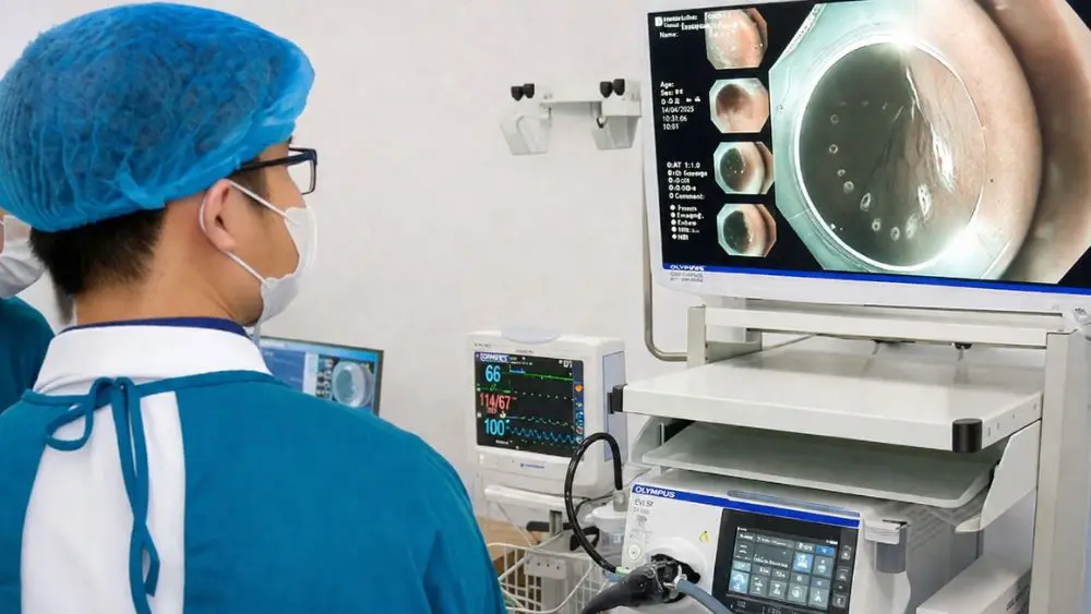 BV Bạch Mai cơ sở Ninh Bình lần đầu cắt bỏ tổn thương tiền ung thư dạ dày không cần mổ, mở ra cơ hội điều trị ít xâm lấn cho người bệnh.