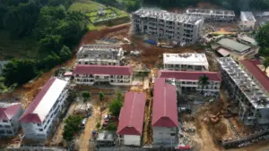 Trường nội trú liên cấp Yên Khương của Thanh Hóa sắp hoàn thiện, mở thêm cơ hội học tập cho học sinh vùng cao.