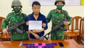 Bắt giữ đối tượng ma túy Sơn La Tráng Tồng Mua cùng tang vật lớn sau vụ lao xe vào tổ đánh án biên phòng.
