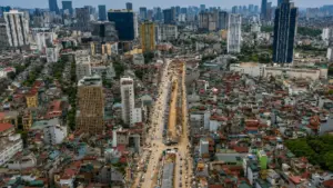 Tuyến đường gần 7.800 tỷ đồng, dài 2,2km ở Hà Nội sắp đón cột mốc quan trọng vào dịp 2/9.