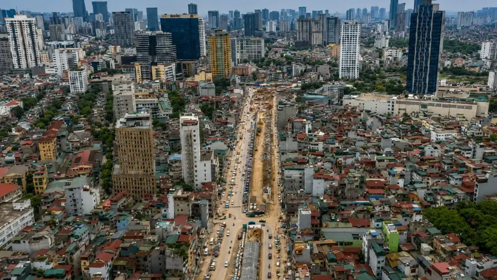 Tuyến đường gần 7.800 tỷ đồng, dài 2,2km ở Hà Nội sắp đón cột mốc quan trọng vào dịp 2/9.
