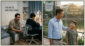 Cha mẹ sợ con trước những thay đổi trong cuộc sống, khiến nhiều gia đình phải tìm cách thấu hiểu và đồng hành cùng con.