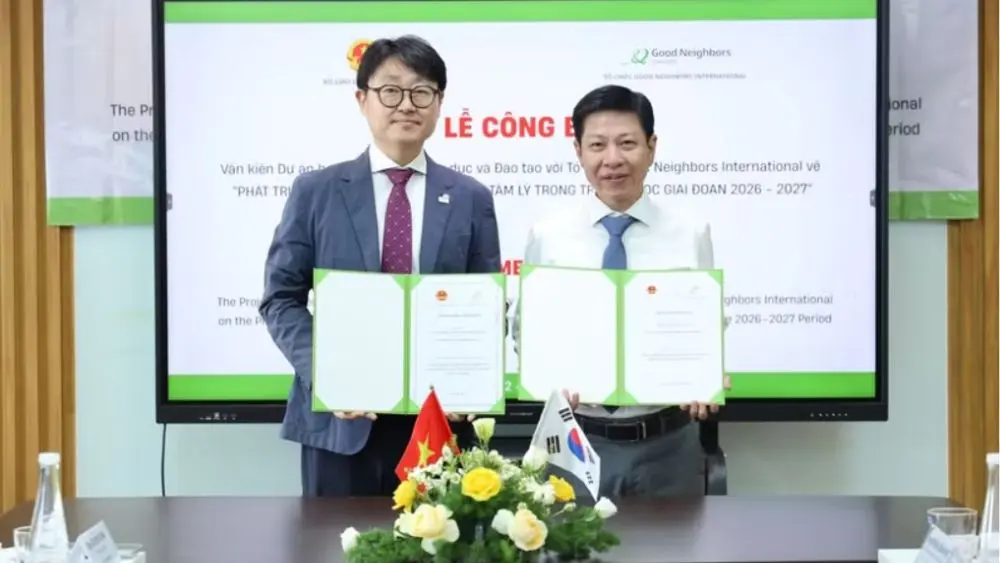 Dự án phát triển công tác xã hội và tư vấn tâm lý trong trường học được mở rộng, hướng đến hỗ trợ tốt hơn học sinh, sinh viên.