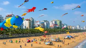 Festival Diều Sầm Sơn 2026 dự kiến diễn ra từ 30.8 đến 1.9, với nhiều màn trình diễn diều và hoạt động trải nghiệm dành cho du khách.