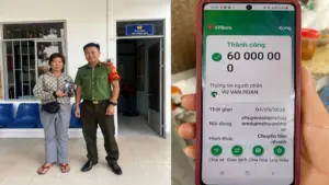 Công an xác minh giao dịch 60 triệu đồng chuyển nhầm vào tài khoản VPBank của Huỳnh Thị Thái Tâm. Chi tiết ngay!