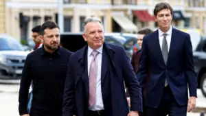 Đặc phái viên Mỹ Steve Witkoff và Jared Kushner gặp Tổng thống Ukraine Zelensky tại Kiev, bày tỏ lạc quan về các cuộc đàm phán hòa bình.