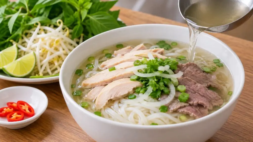 Người huyết áp cao nên ăn sáng thế nào? Phở, cháo, khoai lang và trứng vẫn có thể phù hợp nếu kiểm soát lượng muối và gia vị