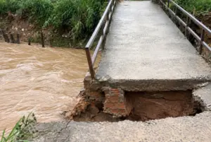 Cập nhật thông tin mới nhất vụ sập cầu dân sinh ở Lâm Đồng. Chính quyền địa phương đã mở lối đi tạm qua vườn hồng hỗ trợ 35 người dân.