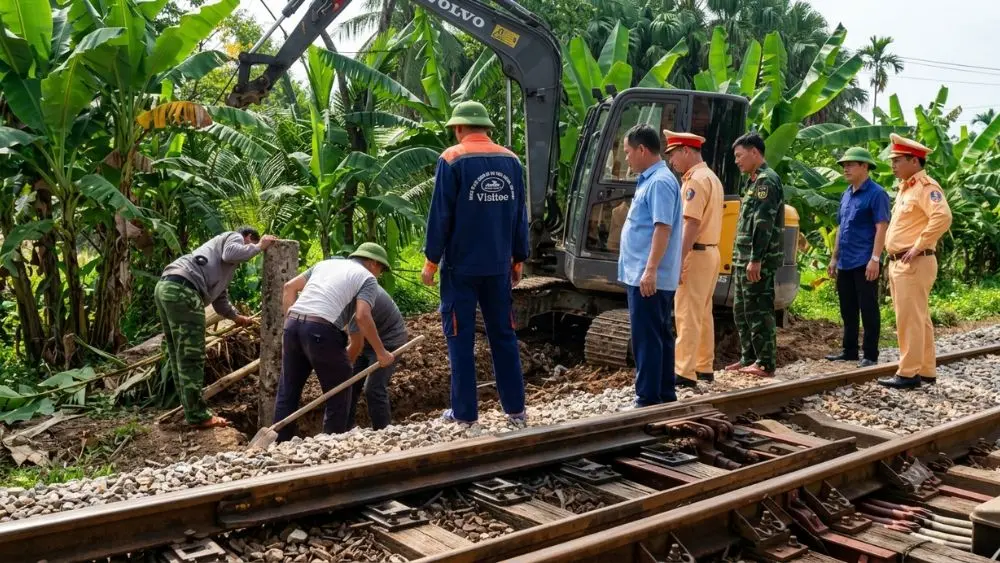 Thanh Hóa quyết xóa bỏ các lối đi tự mở qua đường sắt. Chi tiết ngay!