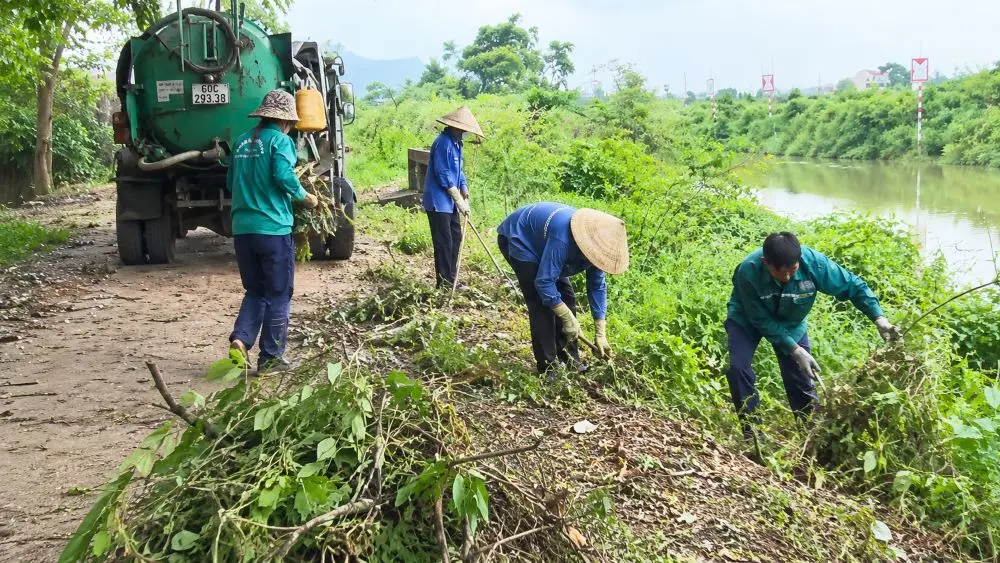 Thanh Hóa thu gom thêm 3.000 tấn rác thải trong một tuần. Tìm hiểu hoạt động vệ sinh môi trường, khơi thông cống rãnh trên địa bàn.